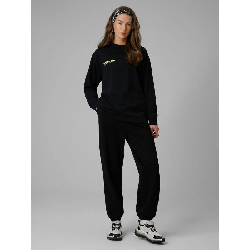 Women's longsleeve regular with print 4F