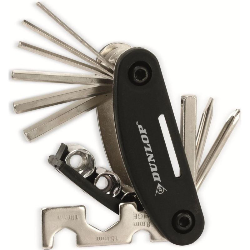 Dunlop 15-Function Bike Tool Set In Case fekete kiegészítő GSP-102221