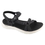 Skechers Go Walk Flex Sandal – Sublime Black fekete utcai cipő 141451-BKW
