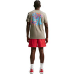 Nike Club men's red piros rövidnadrág FN3307657