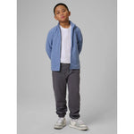 Regular fleece without hood for boys 4F 4FJRSS26TFLEM508-32S kapucnis pulóver