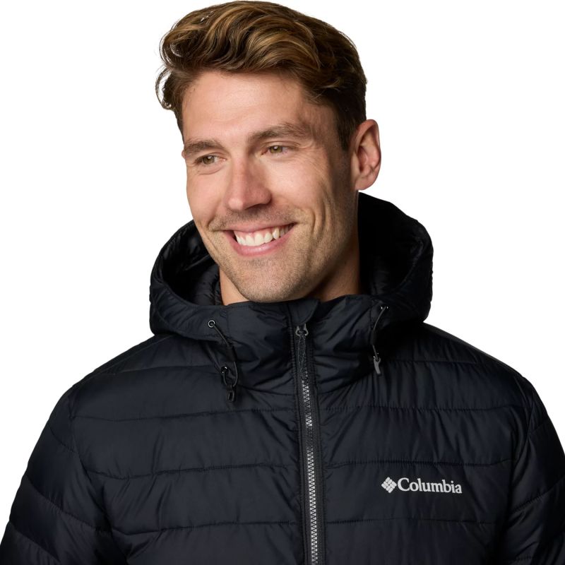 Columbia Powder Lite II Hooded Jacket 2086944010 Black L Ruházat