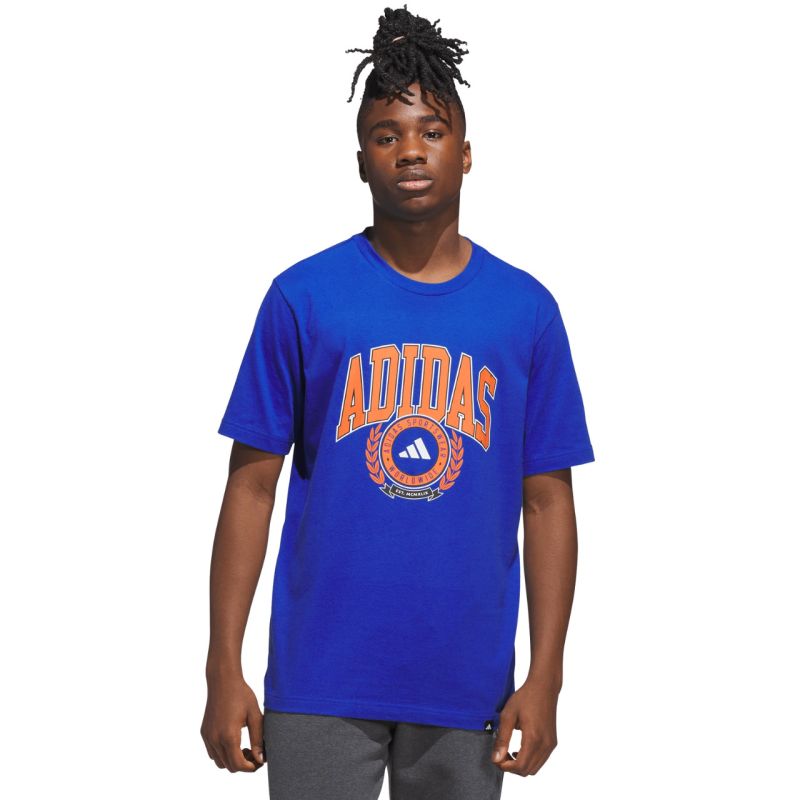 adidas Men's Varsity Crest T-shirt blue JN2515 General