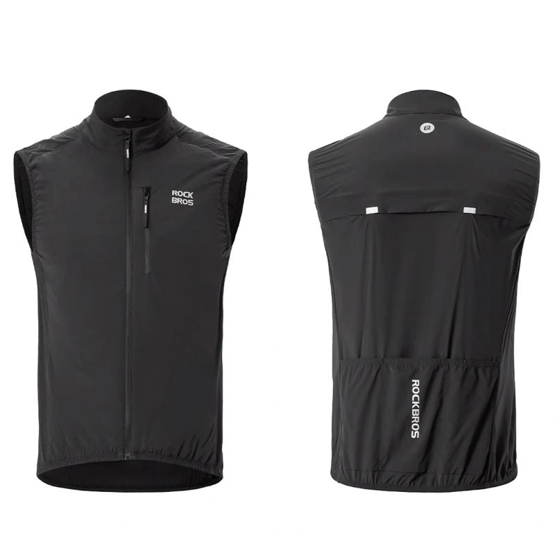 Rockbros MJ012 thermal vest size - black fekete vests