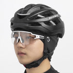 Rockbros Dala Winter Cycling Helmet Cap with Glasses Holes - Grey szürke glasses, training equipment