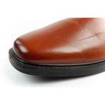 Skechers men's Chelsea boots Miller-Boris elegant leather brown barna utcai cipő