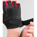 Rockbros XL cycling gloves with gel inserts - black and red xl \ czarny || czerwony kesztyű 7016802869410-157289