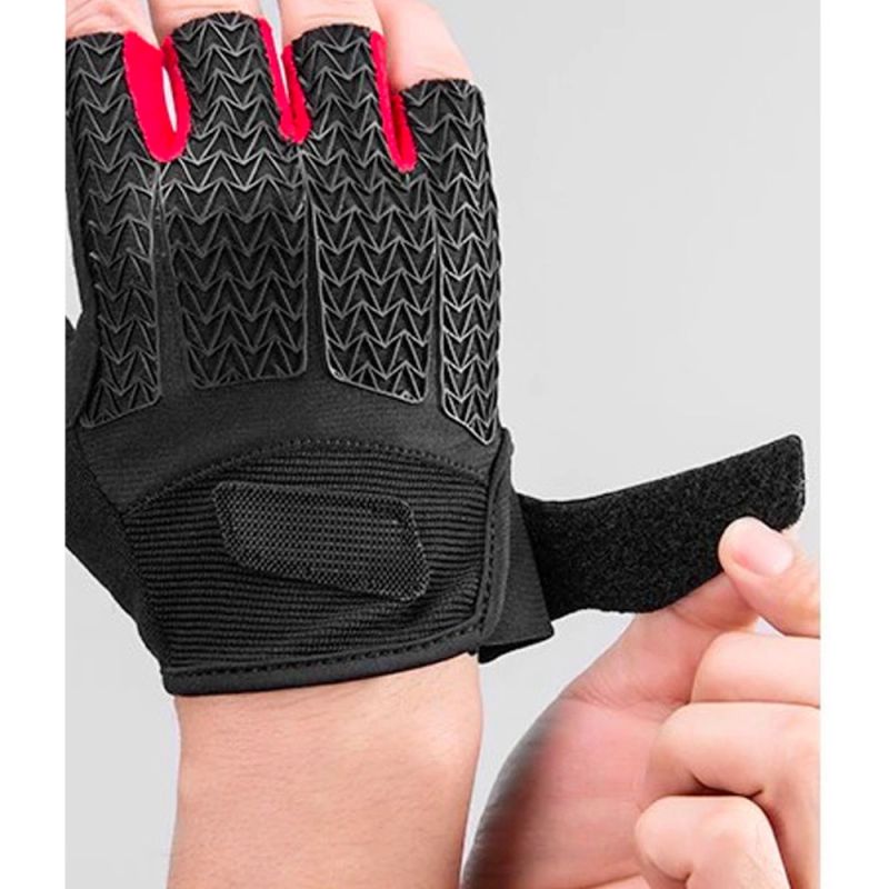 Rockbros XL cycling gloves with gel inserts - black and red xl \ czarny || czerwony kesztyű 7016802869410-157289