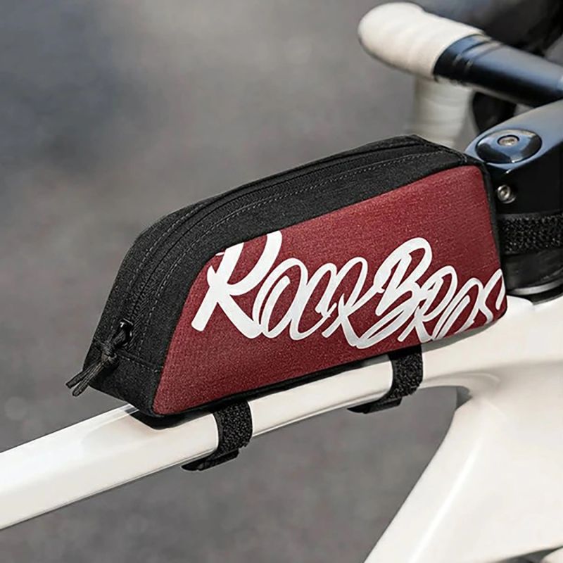 Rockbros G009 Flash Journey Top Tube Bike 0.8L - Red czerwony táska