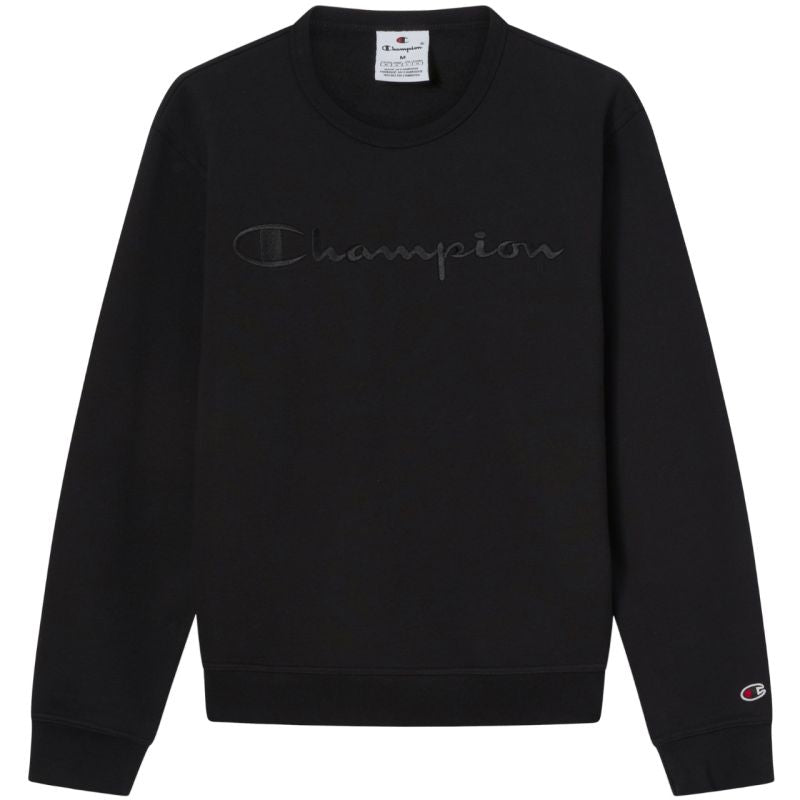 Champion Crewneck Sweatshirt Men's Black 220272 KK001 fekete kapucnis pulóver