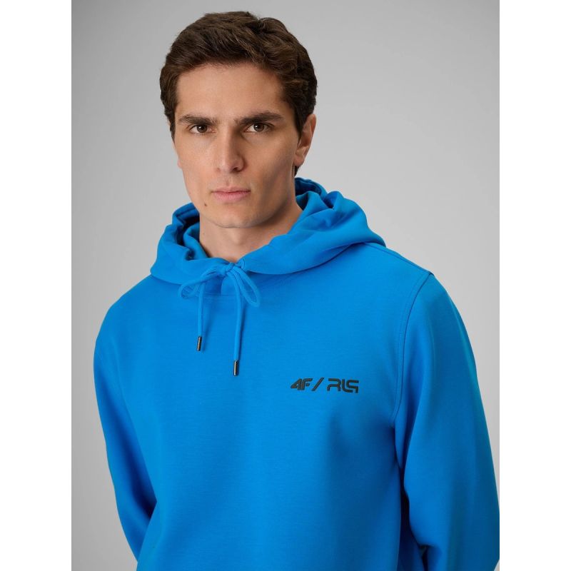 4F Men's regular hooded sweatshirt | Robert Lewandowski férfi kapucnis pulóver RL9KSS26TSWSM2954-33S