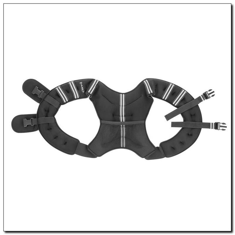 HMS KTO05 5kg neoprene weighted training vest fekete kabát 17-62-212