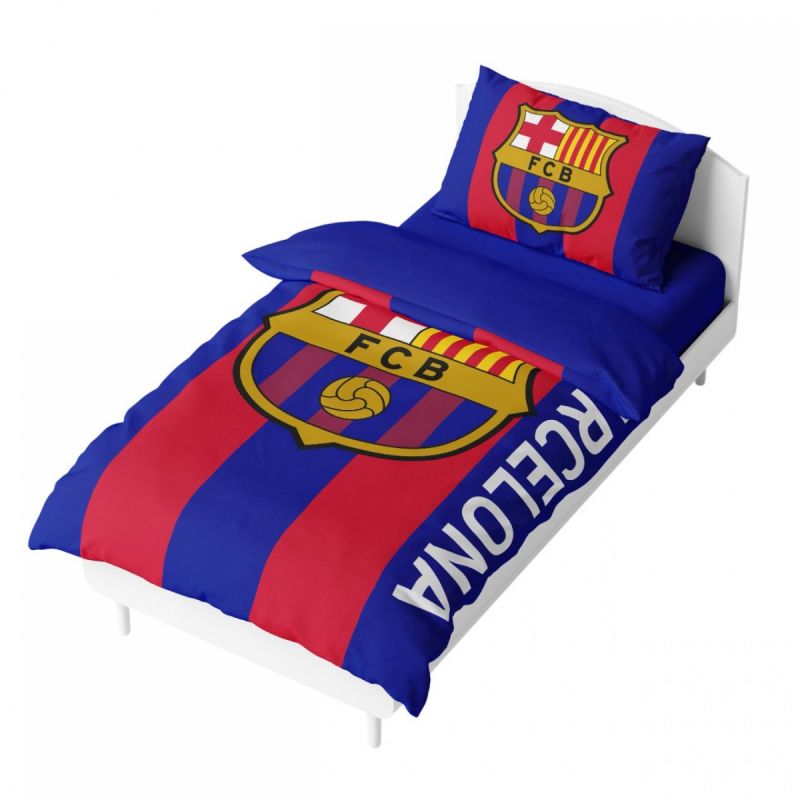 Sportmania FC Barcelona bedding set 135x200 + 50x75 cm microfiber 119122 Kiegészítő