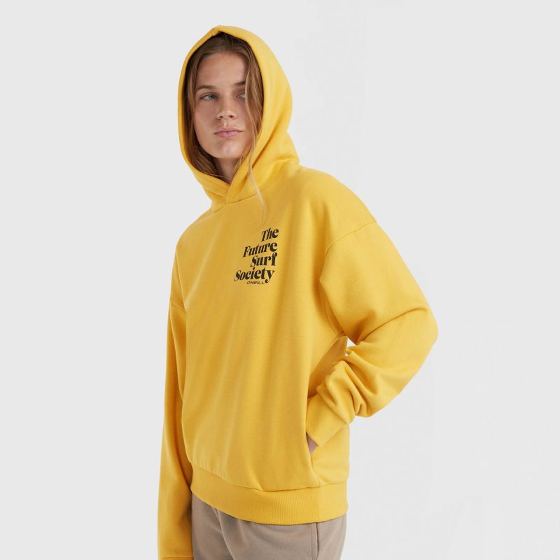 O'Neill Future Surf Society Hoodie W sárga pulóver