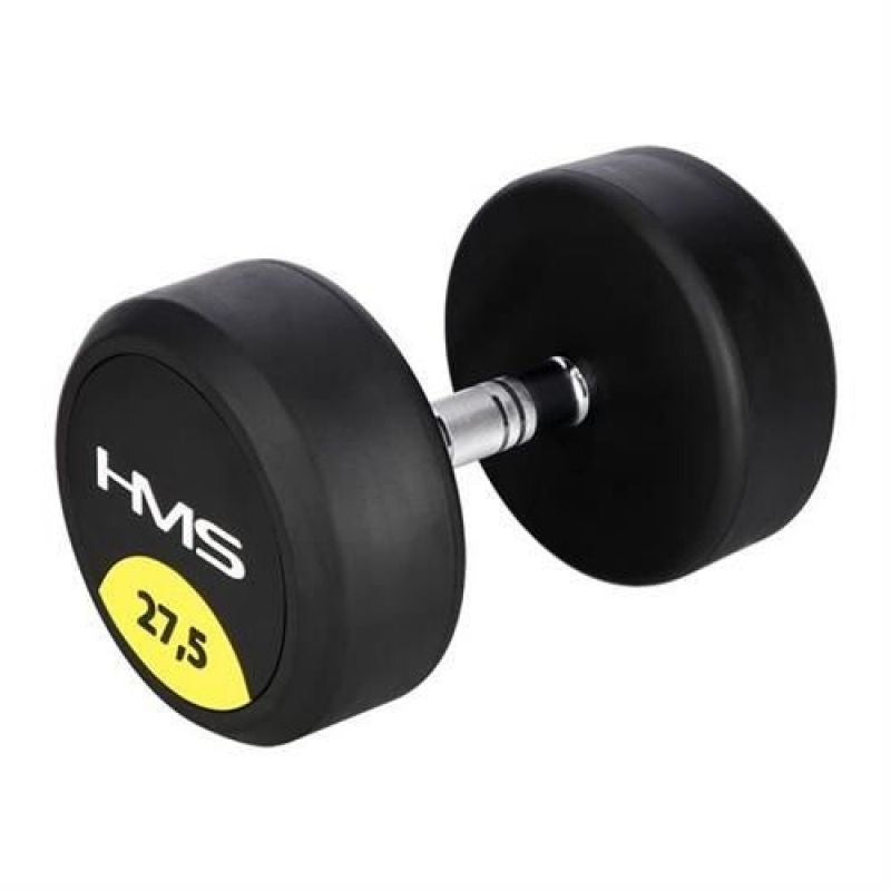 HMS Rubber-coated dumbbell 27.5kg HG PRO súlyzó 17-66-162
