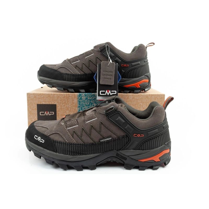 CMP Rigel men's waterproof trekking sports FITGO leather cipő