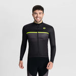 Rogelli HERO II winter black-fluorescent 2XL fekete dzseki