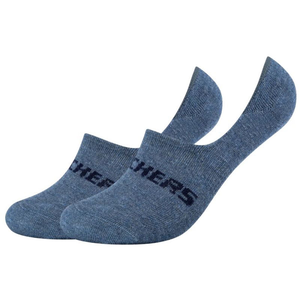 Skechers 2PPK Mesh Ventilation Footies Socks SK44008-5500 Blue 35-38 General