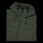 CMP men's winter sports with hood, insulated, green ( ) zöld dzseki