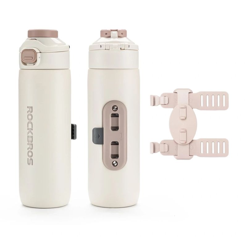 Rockbros S550H-1 Thermal Bottle - Magnetic Strap, bézs fejpánt 5907769384219-211858