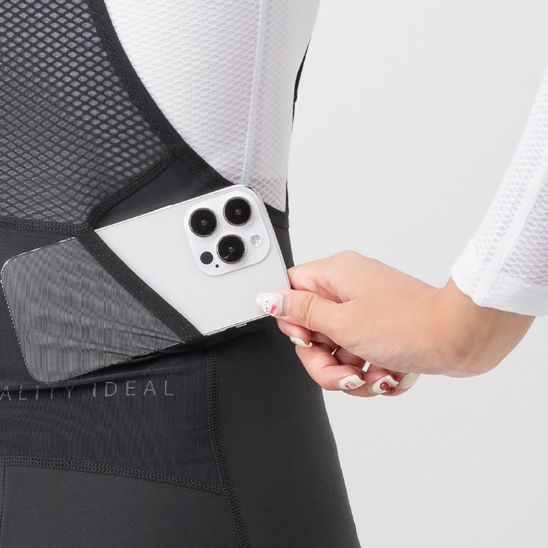 Rockbros TVI Women's Cycling Bib with Pad - Black fekete nadrág 15310004003-211710
