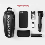 Rockbros B60 waterproof bicycle for frame - black fekete táska