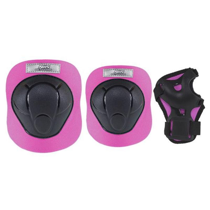 Nils Extreme Protectors Set Black and Pink H210 Size fekete védőfelszerelés