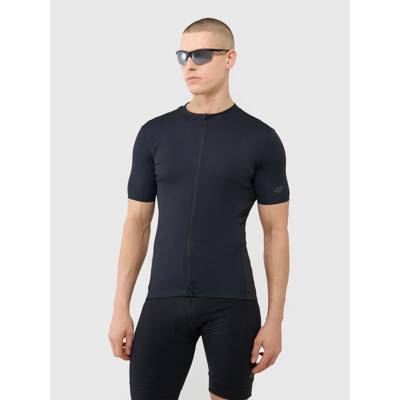 4f Men's cycling jersey with a zipper 4FWSS25TFTSM1285-20S General