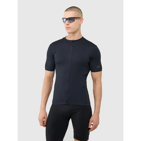 4f Men's cycling jersey with a zipper 4FWSS25TFTSM1285-20S General