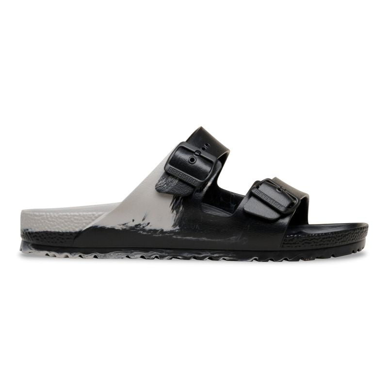 Birkenstock Men's ARIZONA EVA Slides STONE COIN/BLACKMULTI (Standard Width)