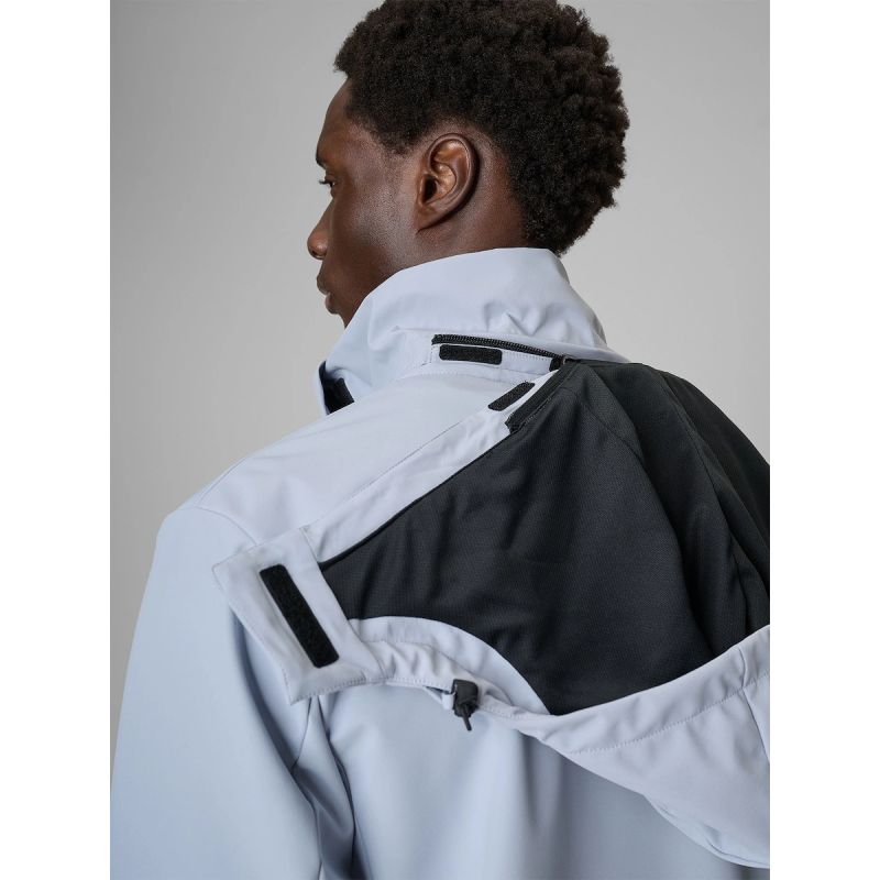 Men's windproof softshell with 5000 membrane 4F 4FWSS26TSOFM550-25S 3xl dzseki