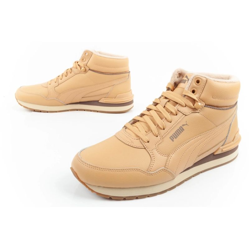 Puma ST Runner v4 Mid men's high-top sneakers brown Cipő