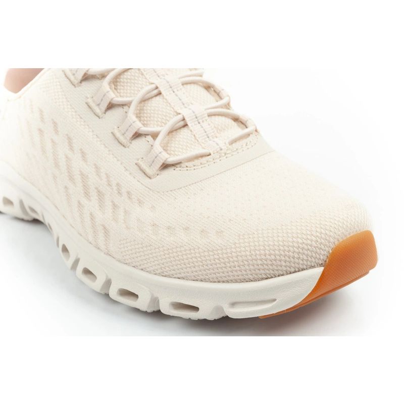 Skechers Glide-Step women's sneakers comfortable ecru slip-ins cipő