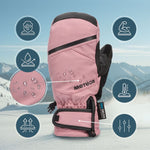 Meteor Hazy Winter Gloves XS Pink/Black uniw kesztyű