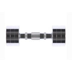 HMS Chrome dumbbells 2x5 kg CHD05 póló 17-66-184