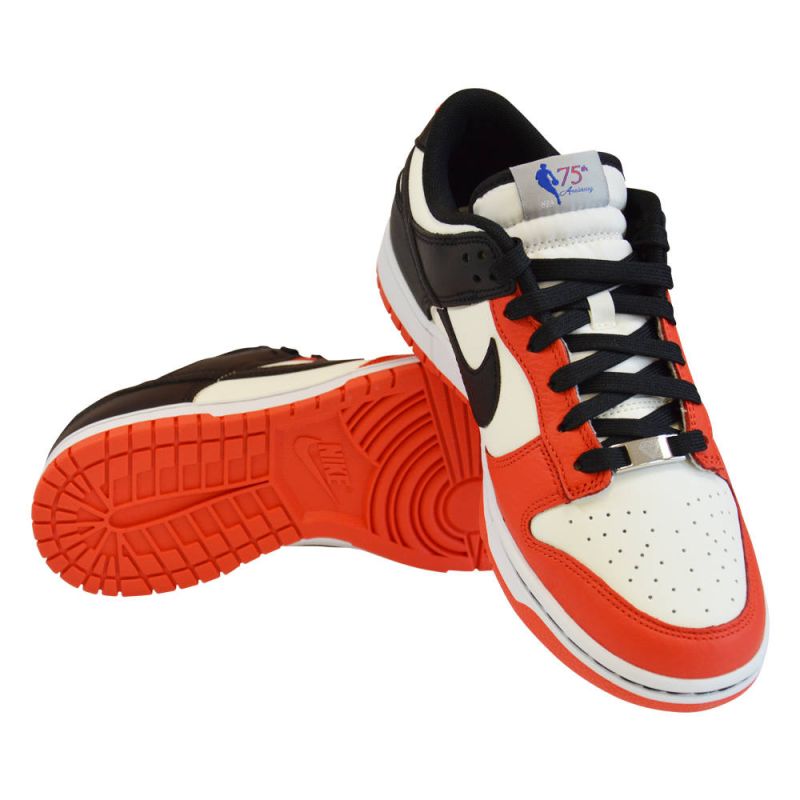 Nike Dunk Low EMB NBA 75th Anniversary Chicago Athletic - DD3363-100 kosárlabdacipő