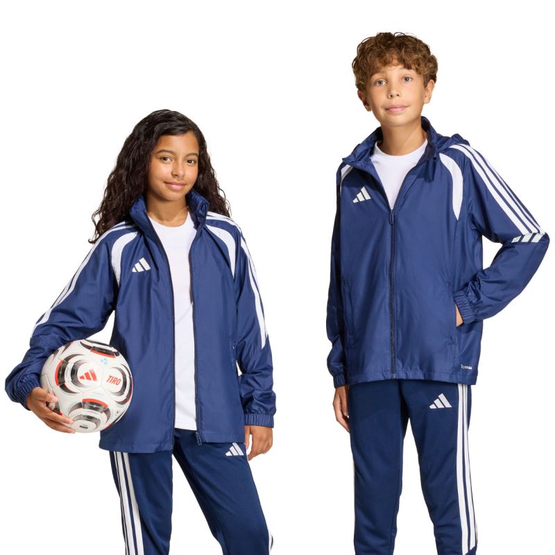 adidas Tiro 26 League Navy Blue Kids JY9725 116 cm kabát