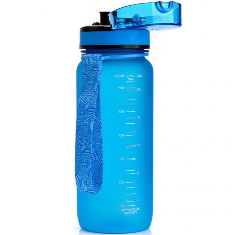 Meteor Bottle 650 ml kék water bottles, training equipment