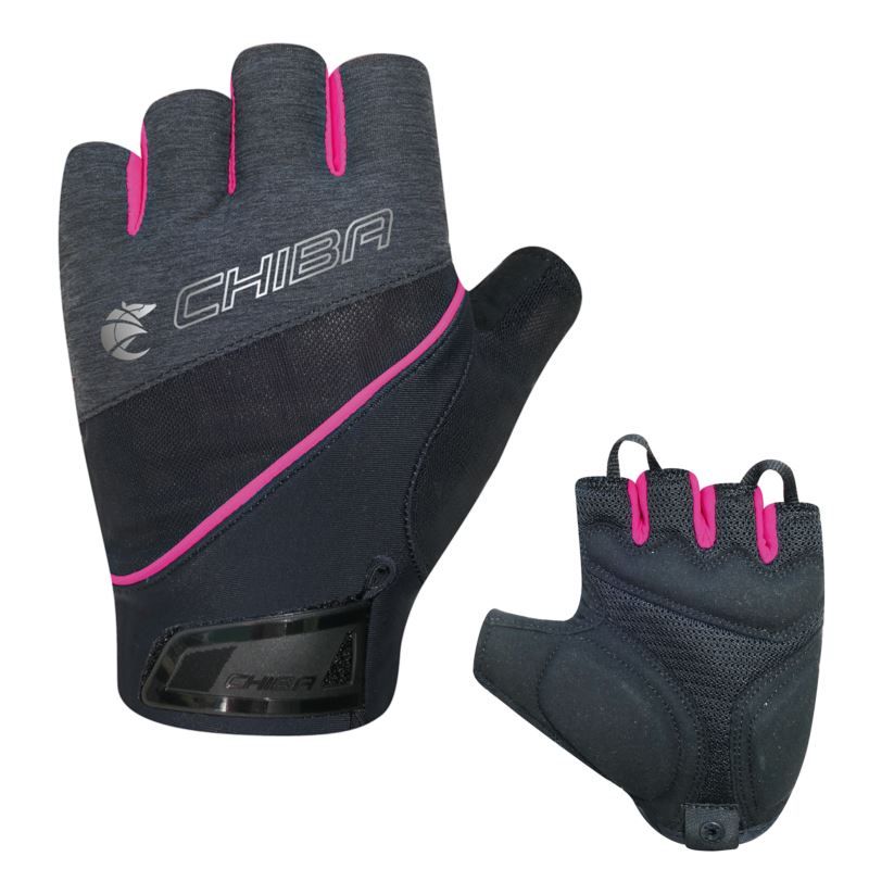 CHIBA LADY GEL PREMIUM III women’s gloves pink rózsaszín kerékpáros kesztyű SI3019124P-3