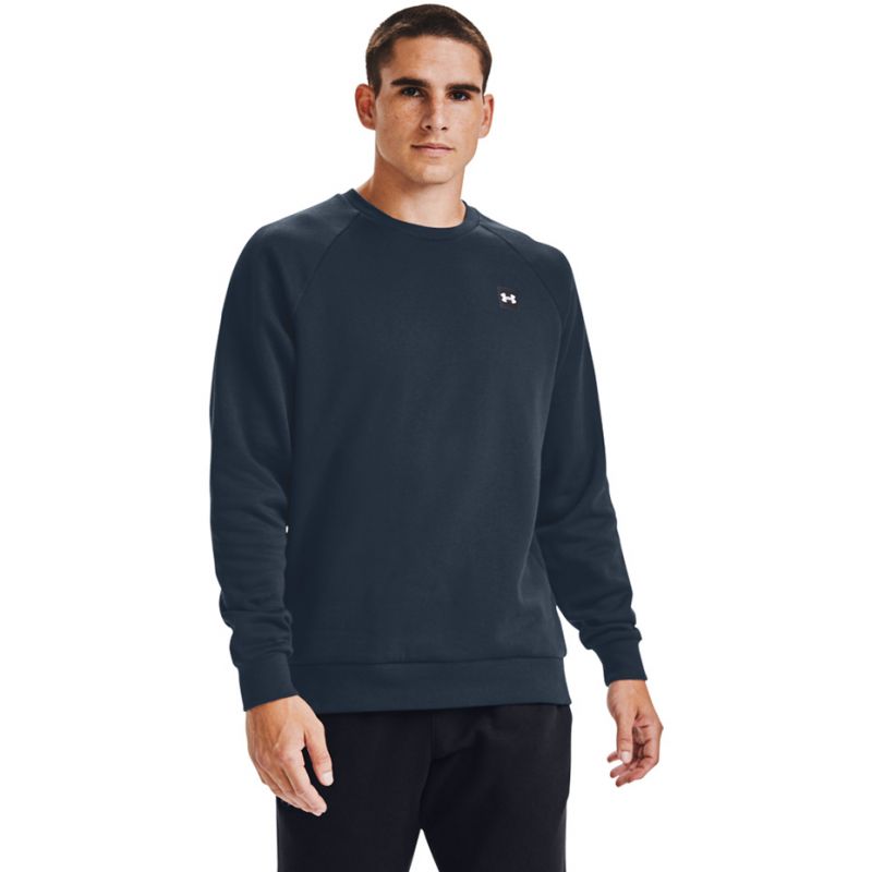 Under Armour Under Armor Rival Fleece Big Logo HD Sweatshirt 1357093 sötétkék pulóver