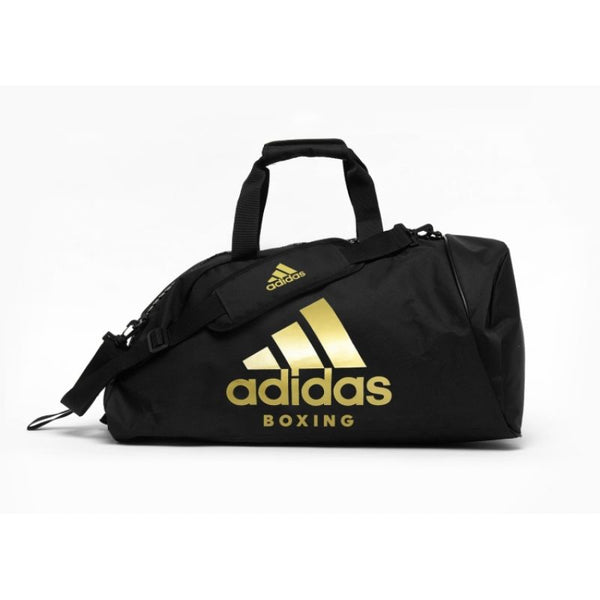 ADIDAS BOXING sports bag black/gold M Kiegészítők