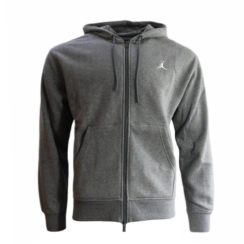 AIR Jordan Men's Brooklyn Fleece Jumpman Hoodie Gray - szürke pulóver