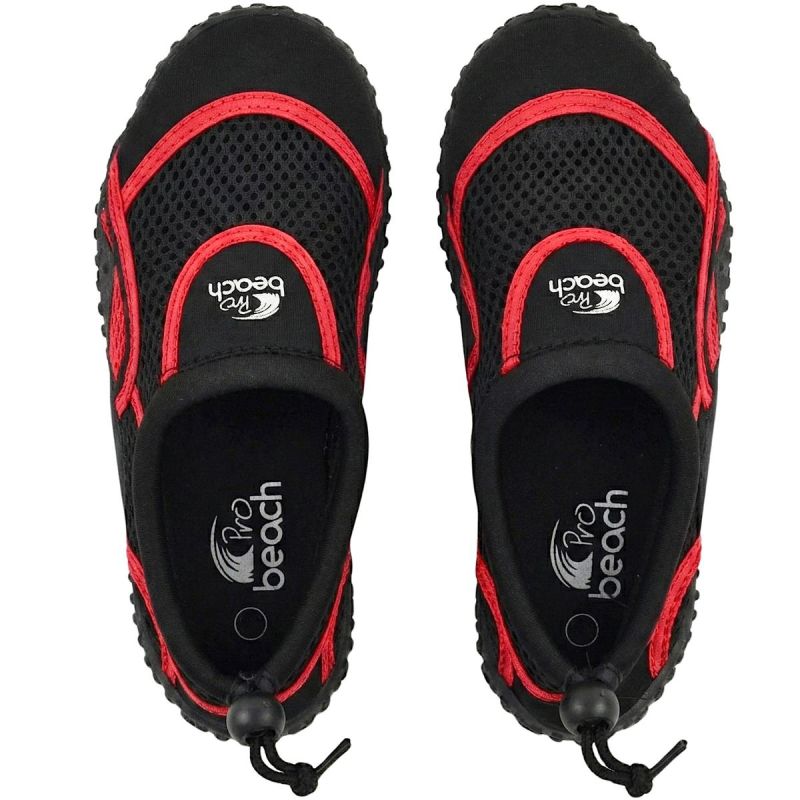 XQMAX Woman Black/Red Water Shoes Size piros szandál GSP-1082509