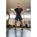 DBX Bushido Power Band MINI - Training band for mobility exercises YELLOW 5-7 kg 18 - 25 kg training equipment