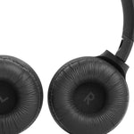 head JBL Tune 510 over-ear wireless headphones - black czarny headsets