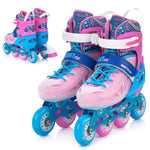 Meteor Roller Skates S 30-33 Loky Pink/Blue