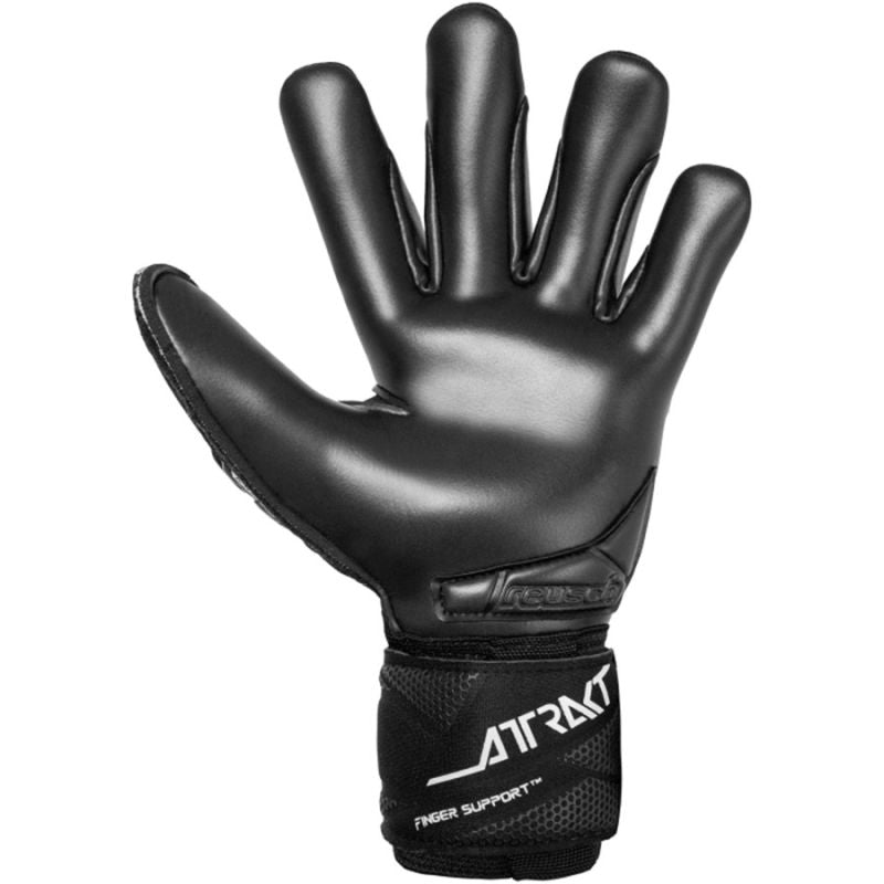 Reusch Attrakt Freegel Infinity Finger Support gloves 56 70 730 fekete kapuskesztyű