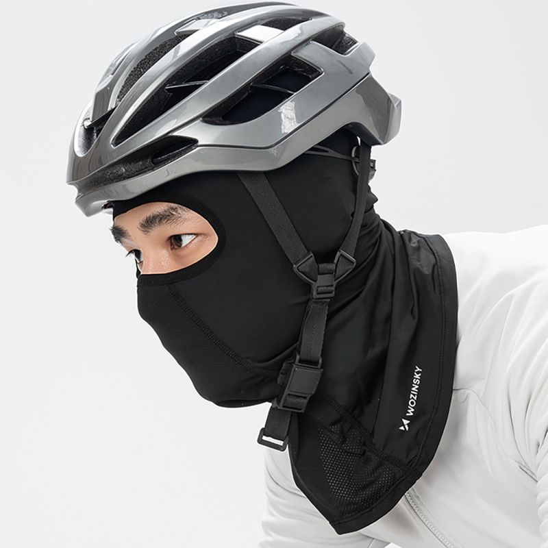 Wozinsky WKM-01B face mask motorcycle bicycle balaclava - black fekete elektronika 304004-198897