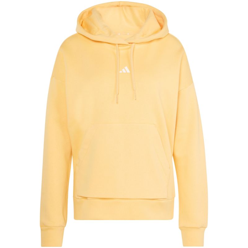 Women's adidas Essentials Small Logo Feel Cozy Hoodie Yellow KC5281 2xs sweatshirts