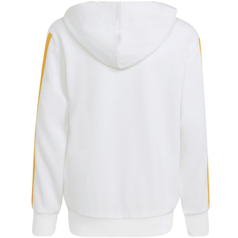 Adidas Real Madrid Kids Hoodie fehér kapucnis pulóver